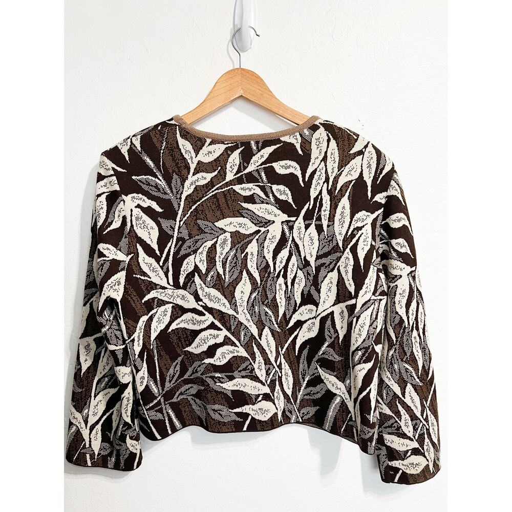 St John Sweater 6 Koala Brown Knit Novelty Animal Whimsical Pullover Crewneck - Picture 3 of 8